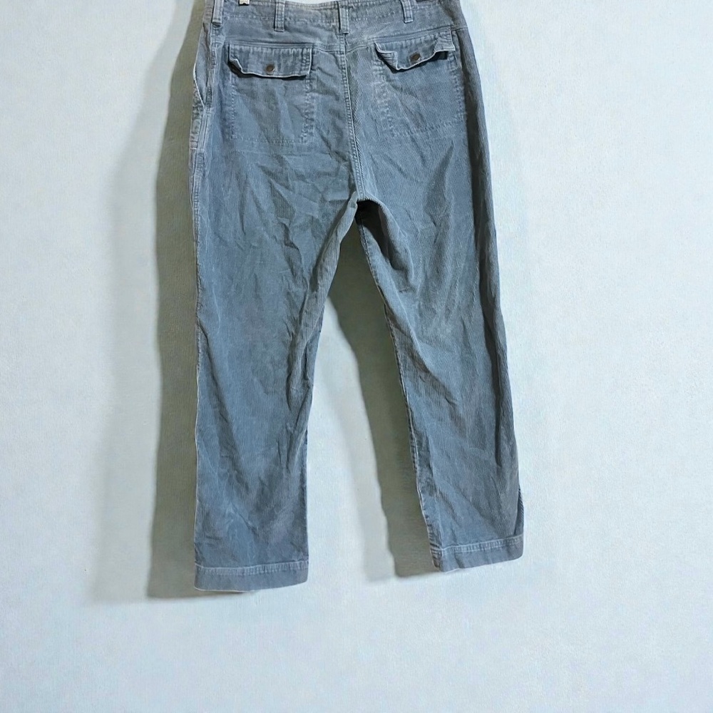 Vintage Woolrich Blue Grayish Corduroy Boho Pants Size 16